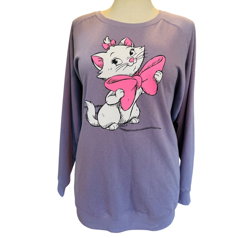 Torrid 4 (4x 26) Disney Aristocats Marie Cat Fleece Pullover Sweatshirt New